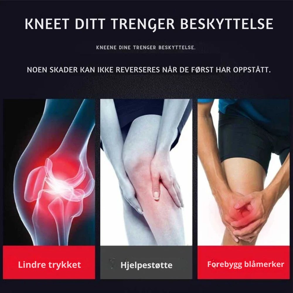 Stegvel Justerbar knestropp – Smertelindring og støtte