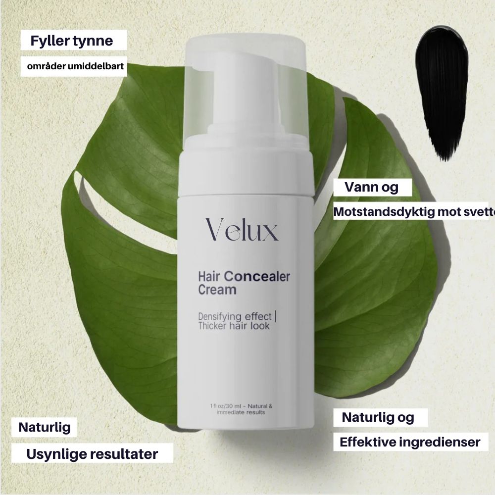 Velux hårconcealer-krem – Umiddelbar tetthetseffekt