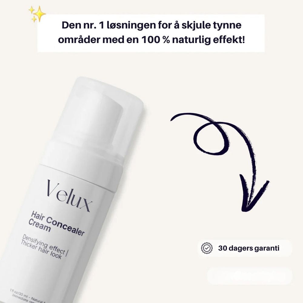 Velux hårconcealer-krem – Umiddelbar tetthetseffekt