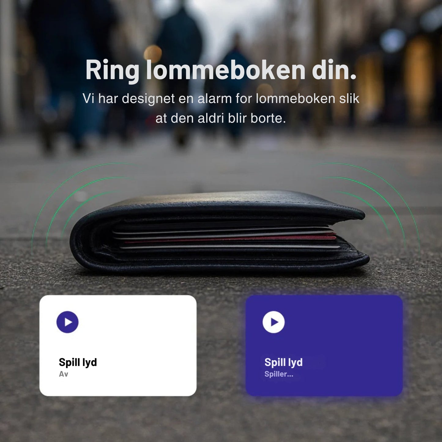 Ultra-slim Smart Sporings-kort for Lommebok & Reise