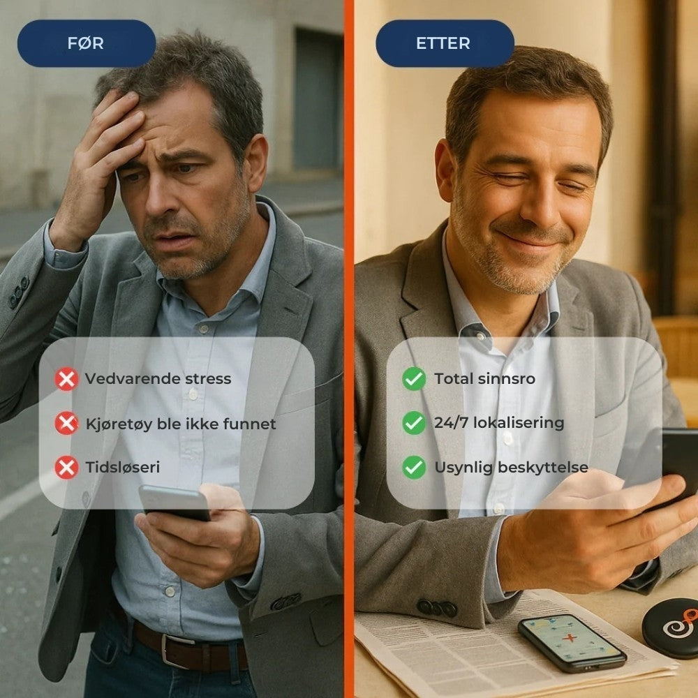 Nova™ GP90 | GPS-sporer uten abonnement (Android/Apple)