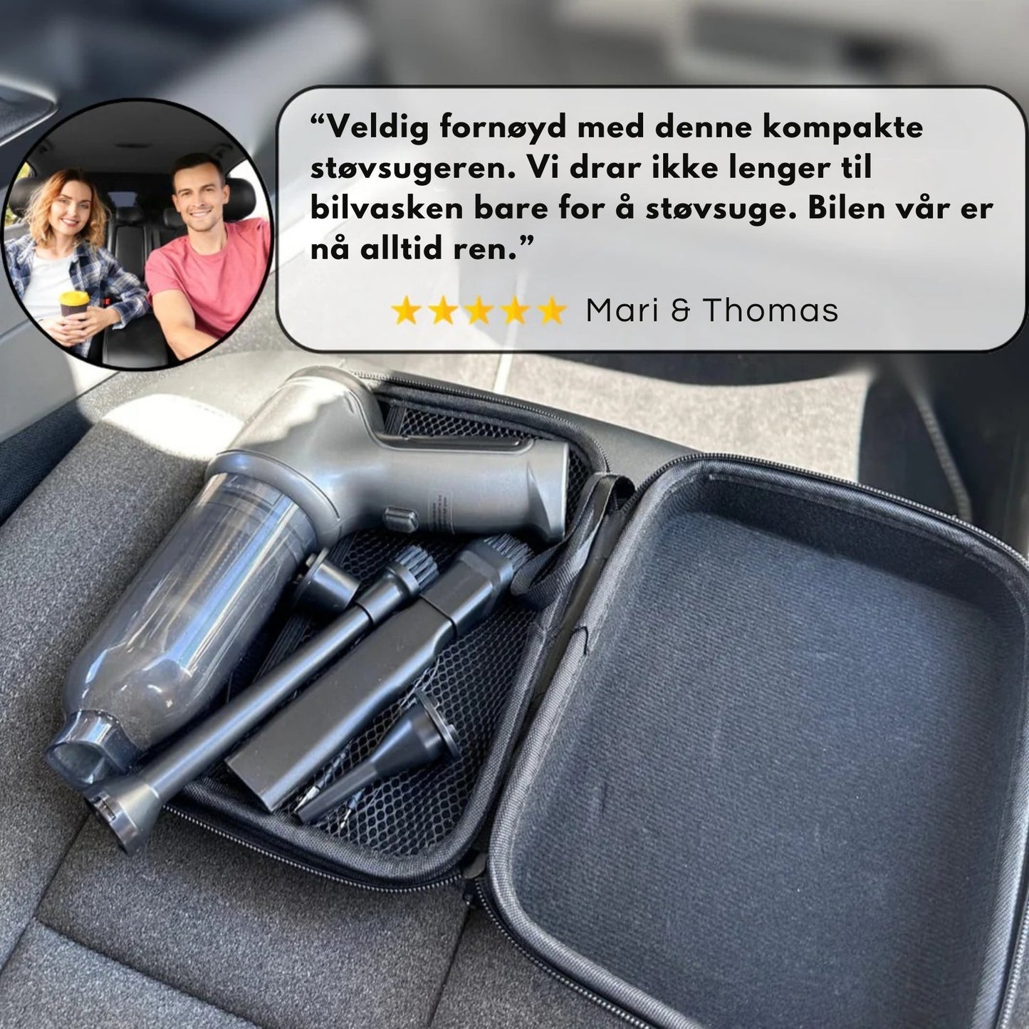 D40 PRO™ – Kraftig Trådløs Støvsuger, Opptil 72t Batteritid