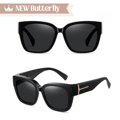 SnapShades™ Solbriller til bruk over vanlige briller