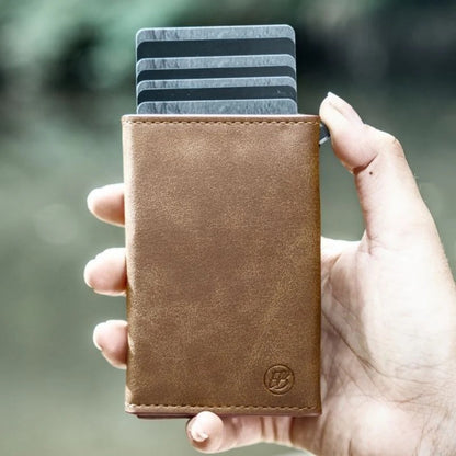Stegvel 3.0 – Slank lommebok med rask tilgang og RFID-beskyttelse