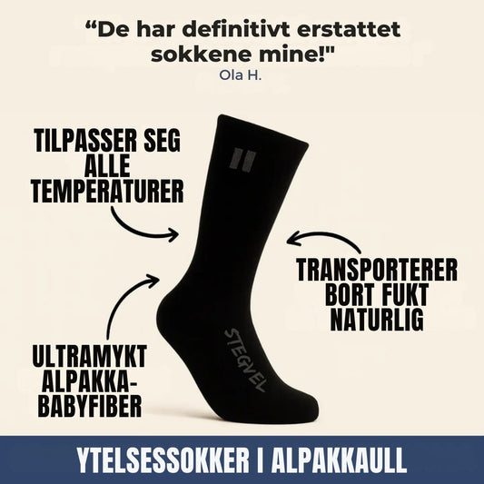Nomade alpakka-sokker