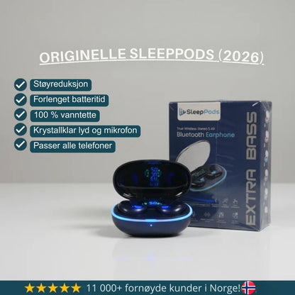 Originale vanntette SleepPods™ for mer rolige netter
