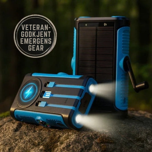 Stegvel™ Trådløs Solenergi Powerbank