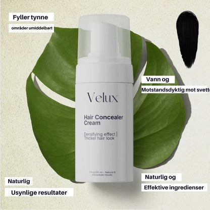 Velux hårconcealer-krem – Umiddelbar tetthetseffekt