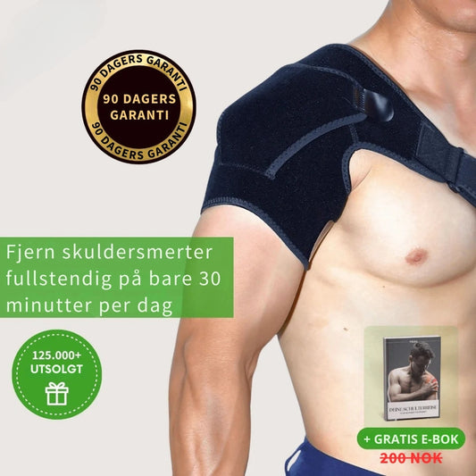 FlexiBrace™ – Skånsom skulderstøtte for umiddelbar smertelindring