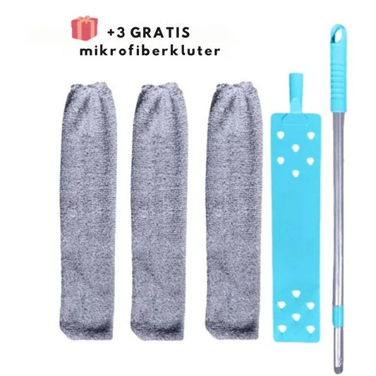 Stegvel DustReach™ støvbørste | +3 GRATIS støvkluter