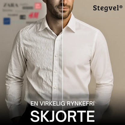 Strykefri Skjorte med Skreddersydd Passform