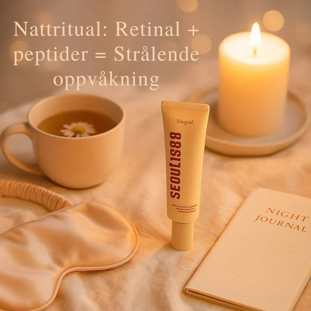 Stegvel – 4 % Retinal-liposom ansiktsbehandling