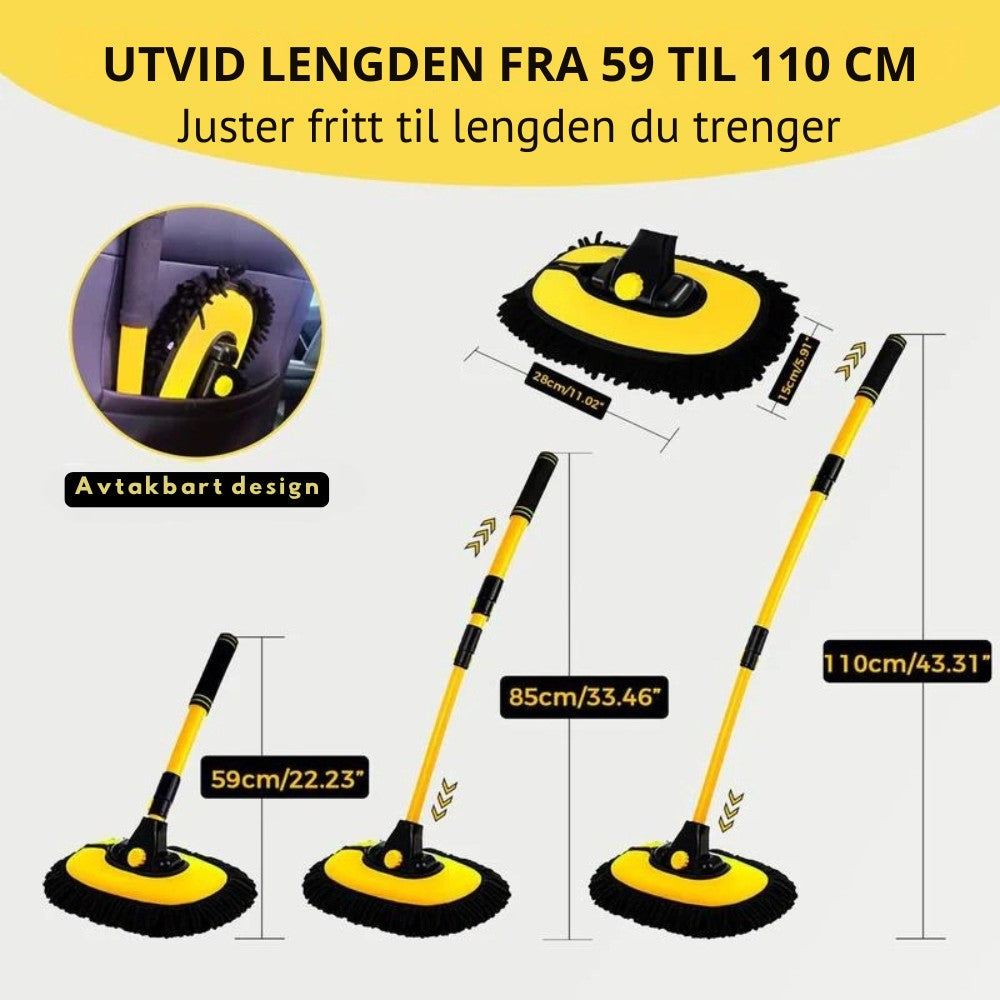 Stegvel™ Utvidbar bilvaskmopp