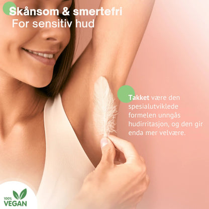 Hårfjerningsskum - For silkemyk og myk hud
