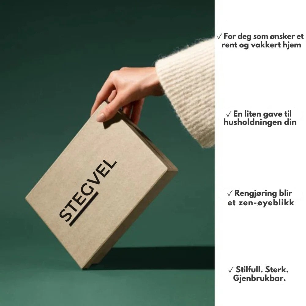 Stegvel DustReach™ støvbørste | +3 GRATIS støvkluter