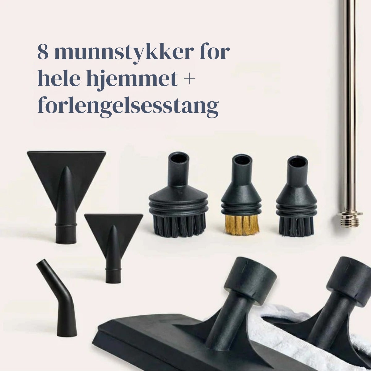 CleanMaster Pro™ – 2500W alt-i-én damprenser