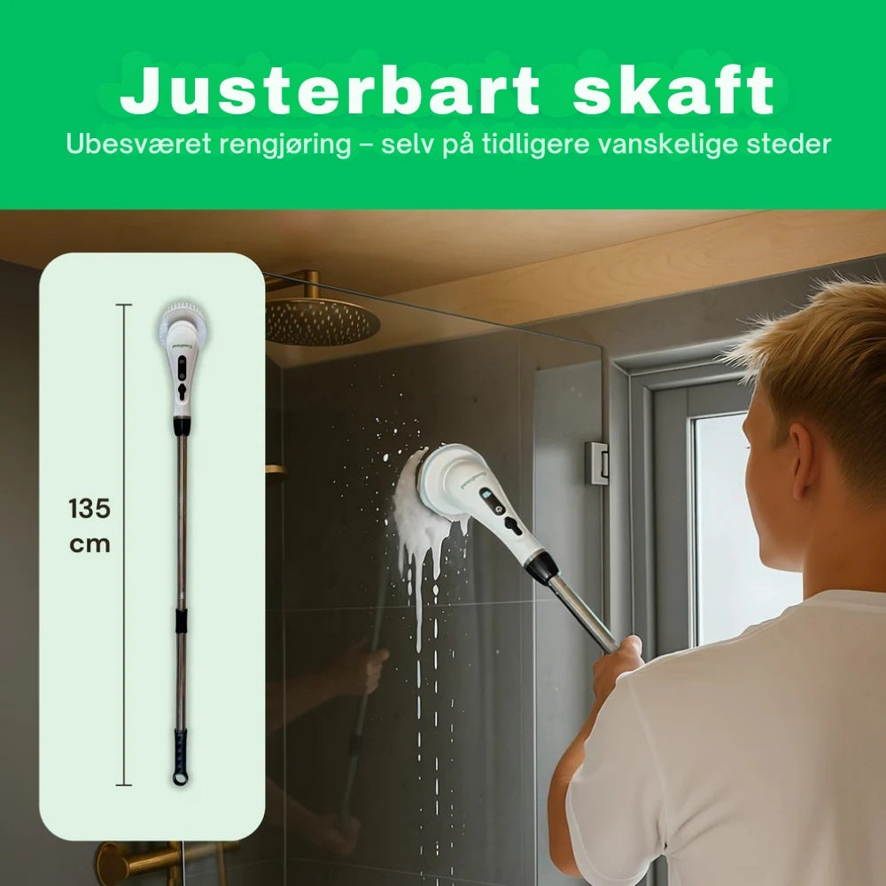 KraftRens™ Elektrisk Skrubb