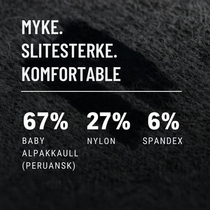 Nomade alpakka-sokker