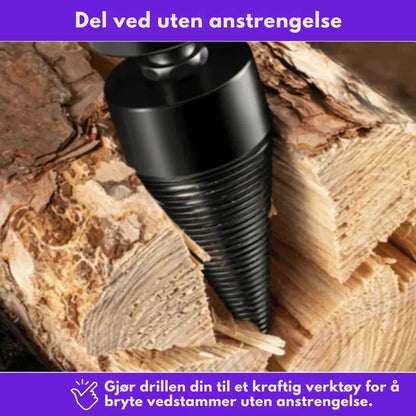 W70 PRO | PowerCone Vedkløyver for Drilltrekkere | Titan Splitting Cone