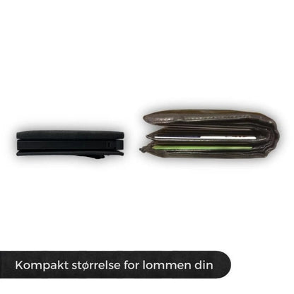 Stegvel 3.0 – Slank lommebok med rask tilgang og RFID-beskyttelse