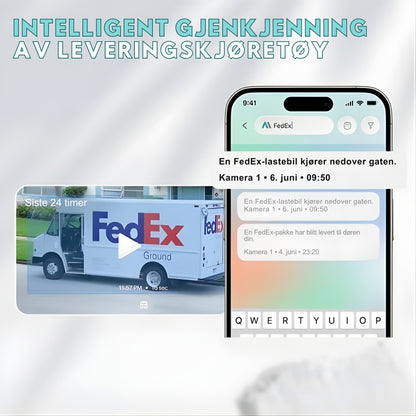 4K Smart Lyspære Kamera – WiFi E27 Sokkel Overvåking