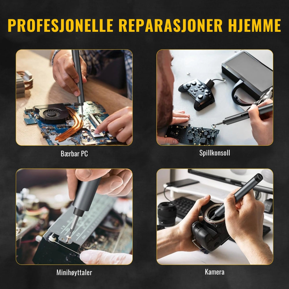 Stegvel™ Ultra Presis Elektrisk Skrutrekker
