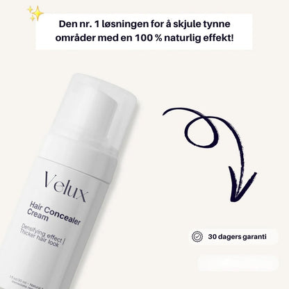 Velux hårconcealer-krem – Umiddelbar tetthetseffekt