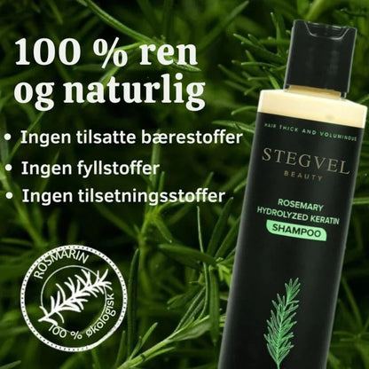 Økologisk rosmarinsjampo for hårvekst