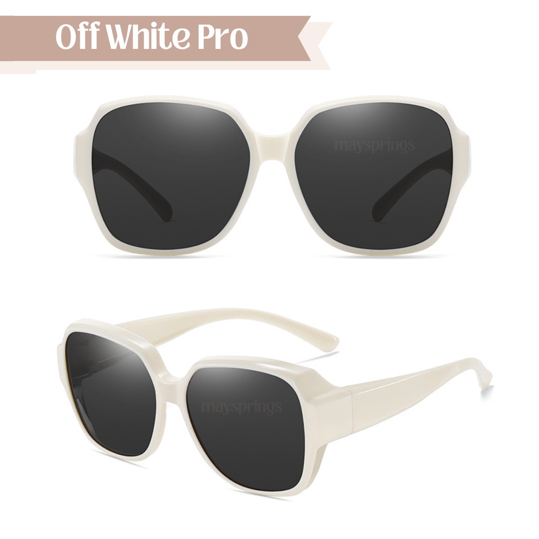 SnapShades™ Solbriller til bruk over vanlige briller