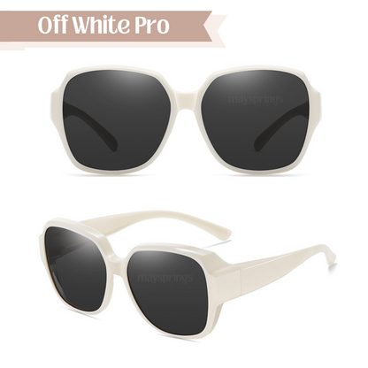 SnapShades™ Solbriller til bruk over vanlige briller