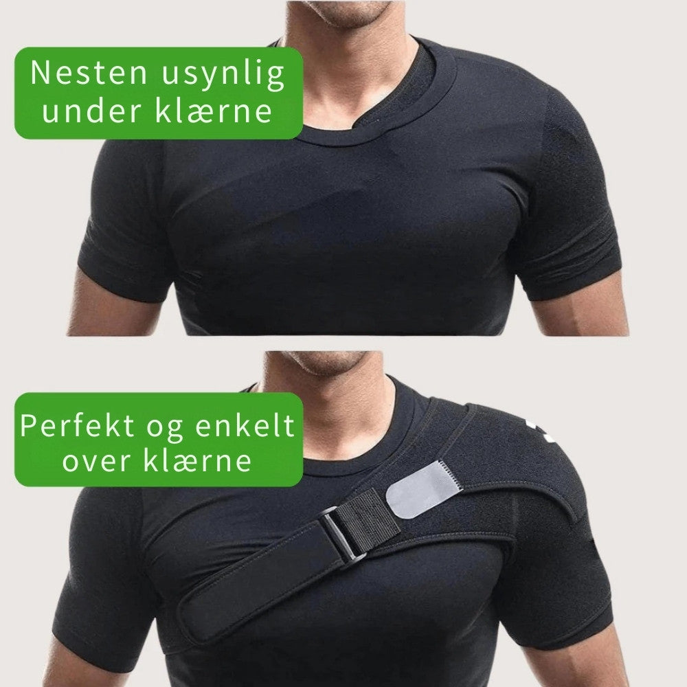 FlexiBrace™ – Skånsom skulderstøtte for umiddelbar smertelindring