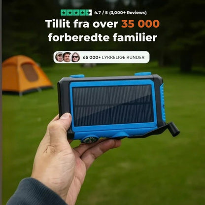 Stegvel™ Trådløs Solenergi Powerbank
