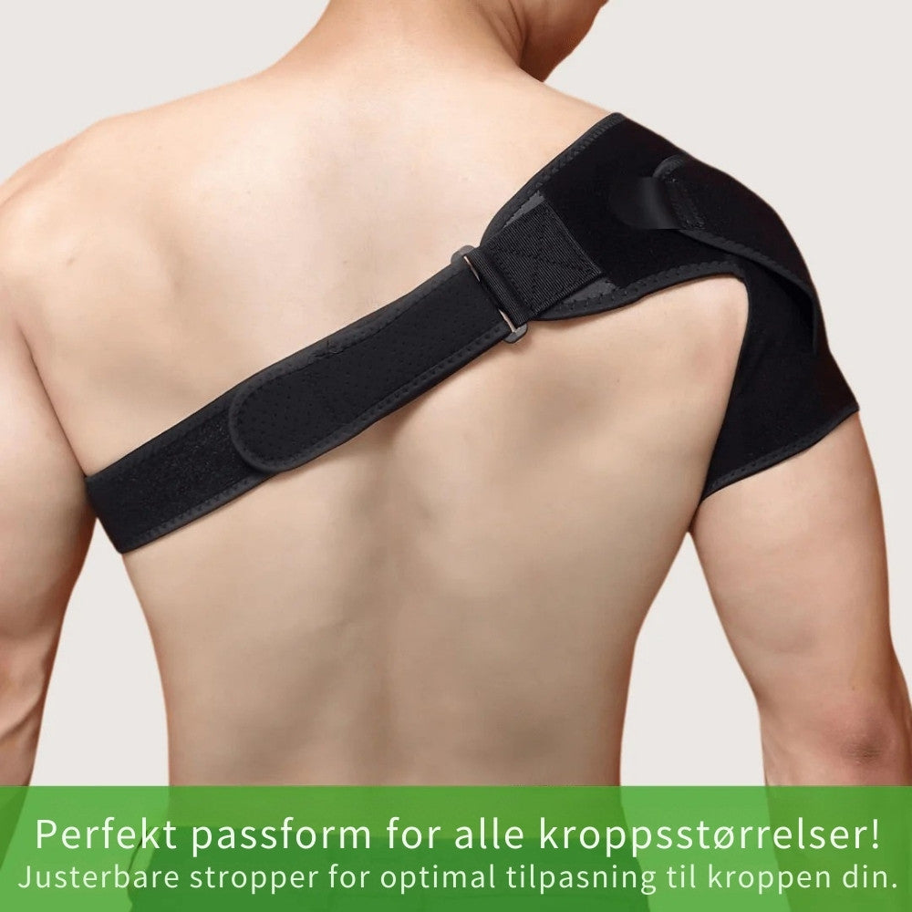 FlexiBrace™ – Skånsom skulderstøtte for umiddelbar smertelindring