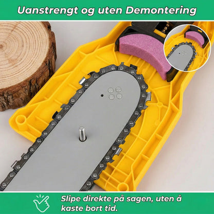 Stegvel Ultra-Rask Motorsagsliper – Umiddelbar Presisjon for Effektiv Kutting