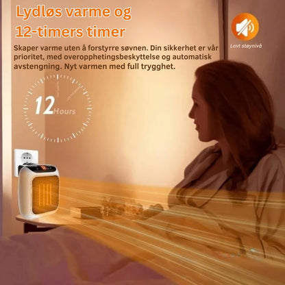Stegvel Veggmontert Bærbar Varmeovn