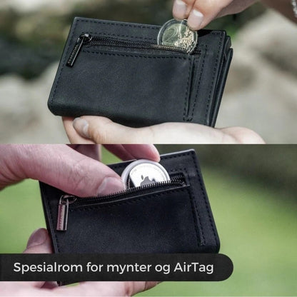 Stegvel 3.0 – Slank lommebok med rask tilgang og RFID-beskyttelse