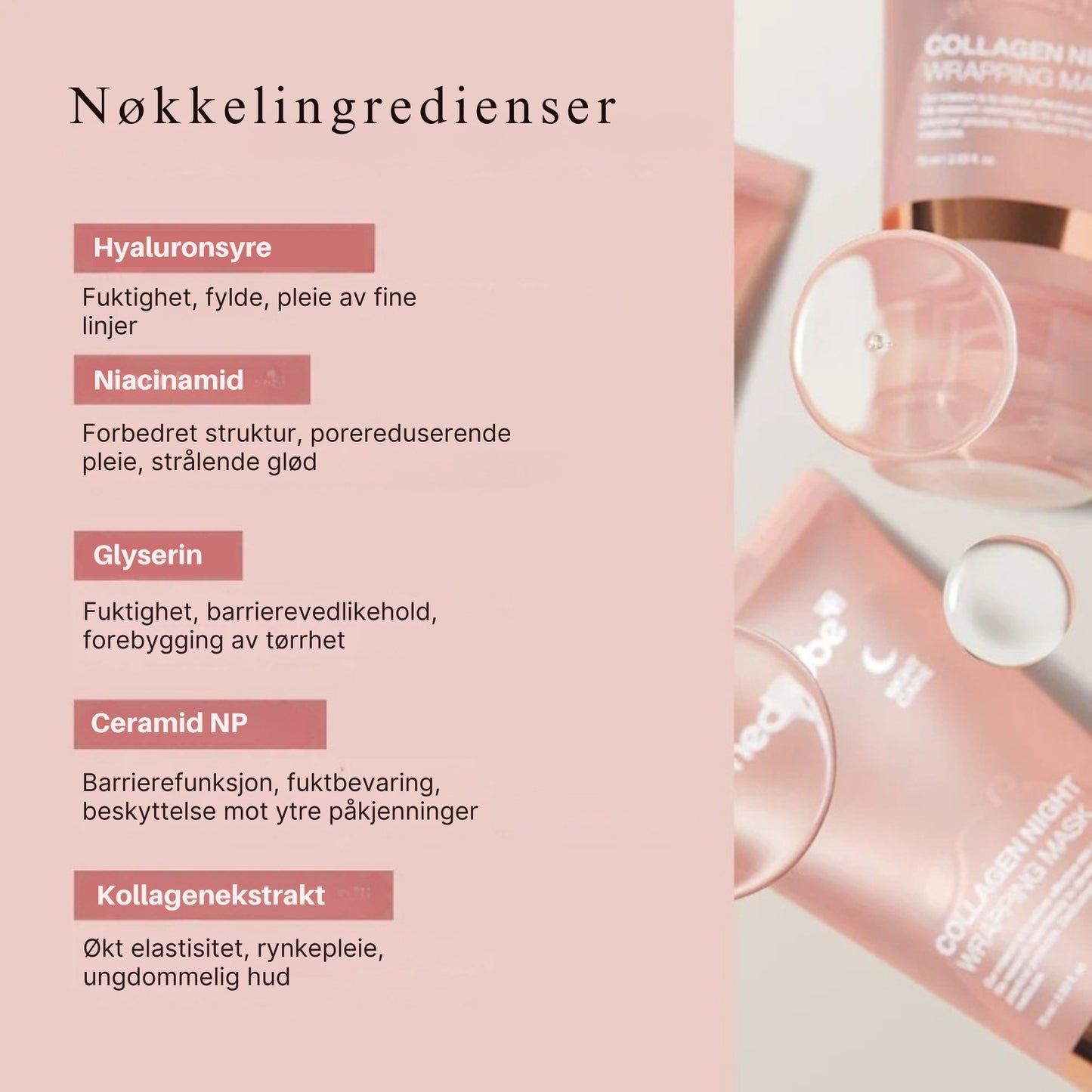 Medicube Kollagen Nattmaske