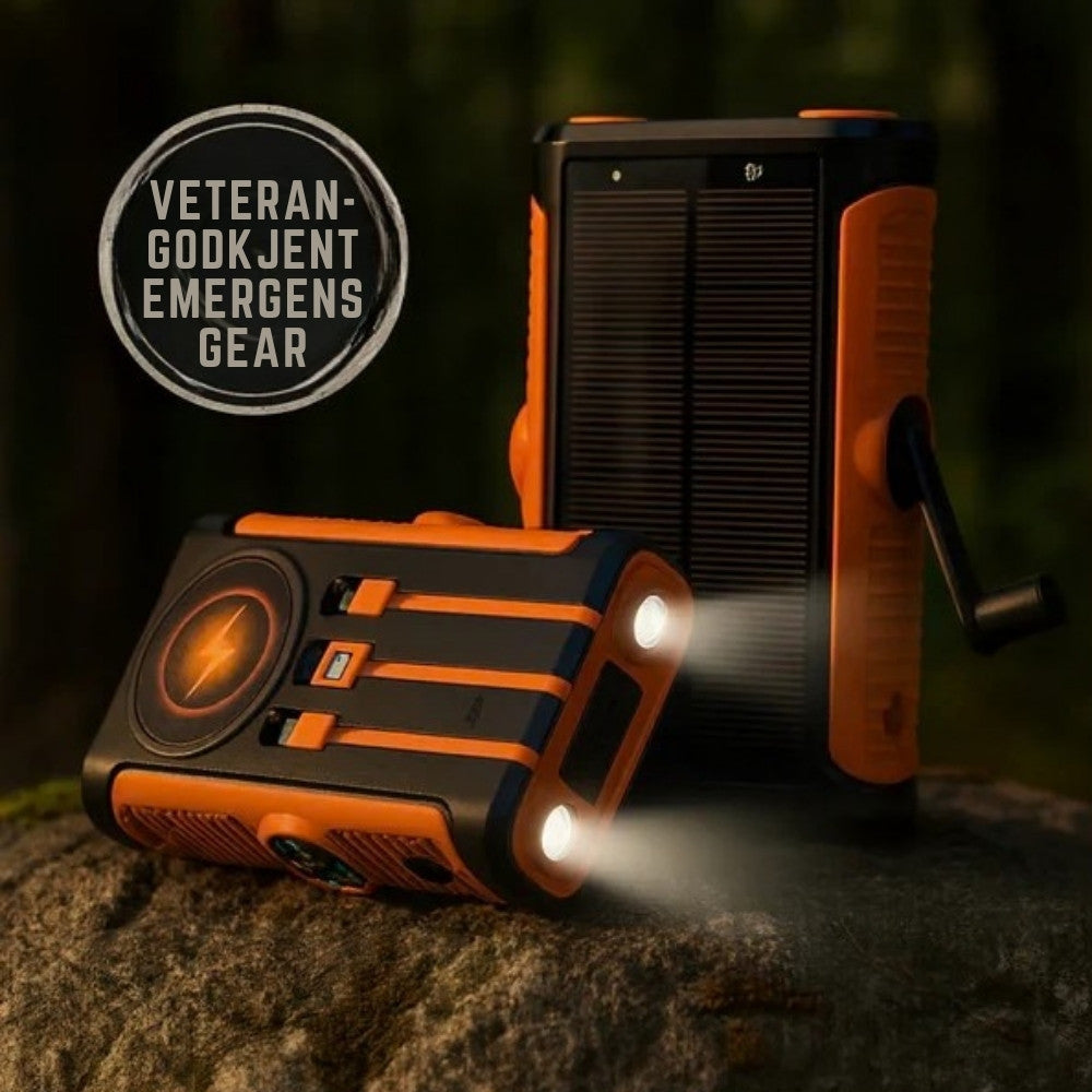 Stegvel™ Trådløs Solenergi Powerbank