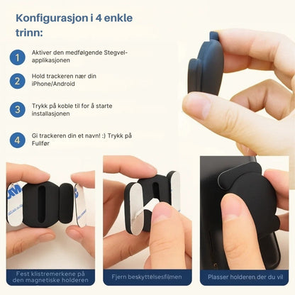 Nova™ GP90 | GPS-sporer uten abonnement (Android/Apple)