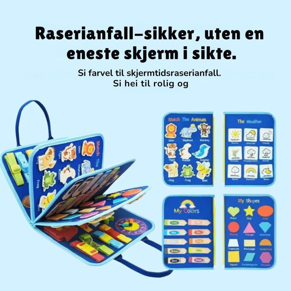 Stegvel™ Montessori aktivitetsbrett