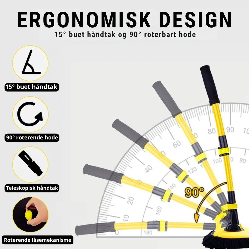 Stegvel™ Utvidbar bilvaskmopp
