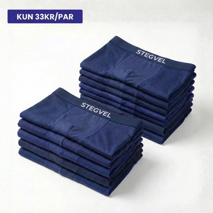 Stegvel® Bambus Boxers 5-Pack | Få 7 ekstra GRATIS
