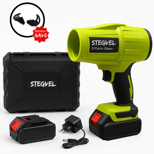 STEGVEL PRO® – Ultralett og kraftig løvblåser